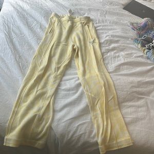 House of sunny yellow track pants!